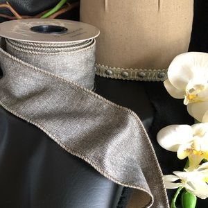 d. stevens - faux linen tweed ribbon
